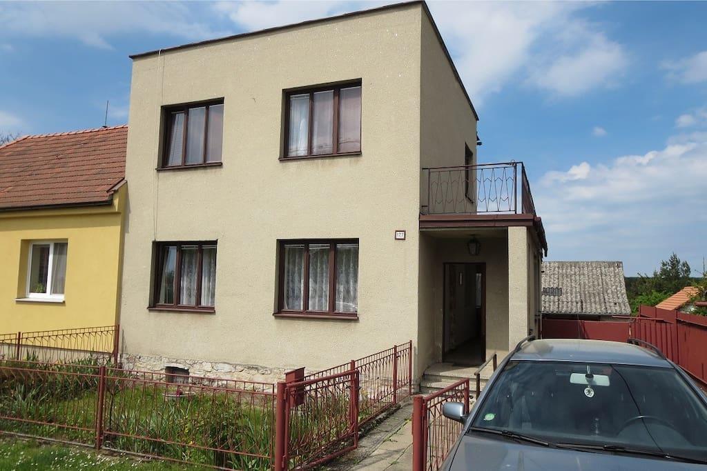 Family House Moravsky Kras Pensionat Vilémovice Eksteriør billede